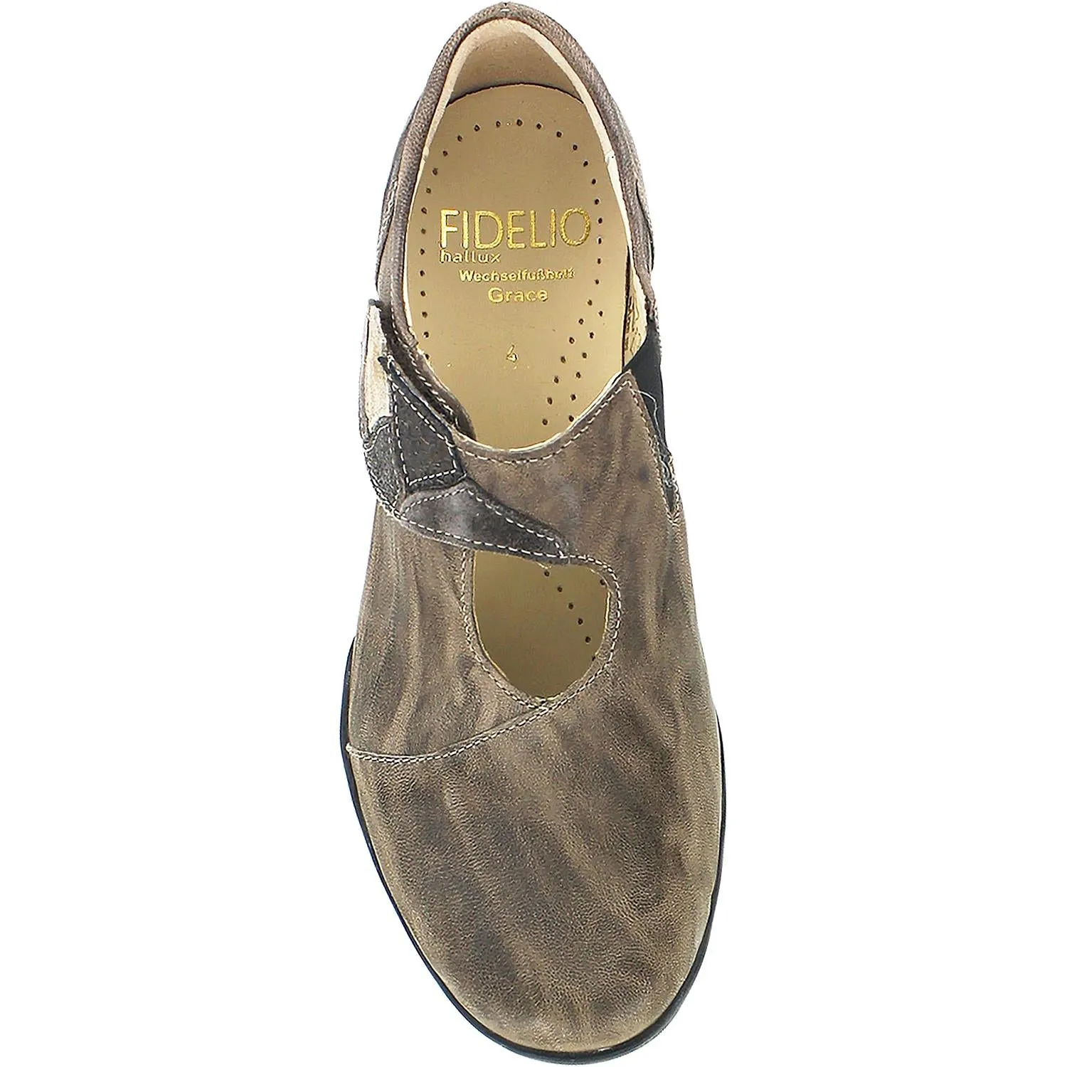 Women's Fidelio 26-5002-78 Hallux Taupe Leather