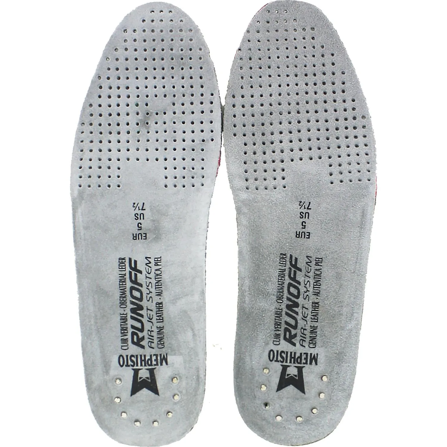 Women's Mephisto Runoff Insoles Womens Grey