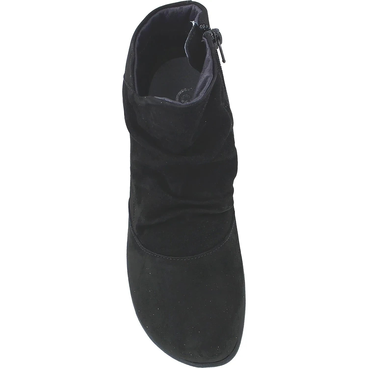 Women's Naot Kahika Black Velvet Nubuck