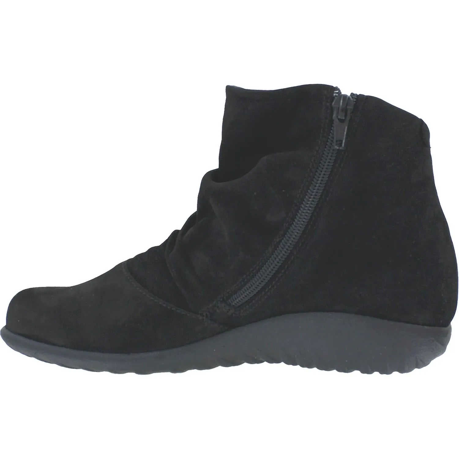 Women's Naot Kahika Black Velvet Nubuck