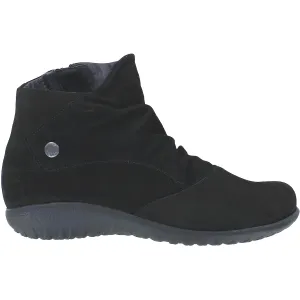 Women's Naot Kahika Black Velvet Nubuck