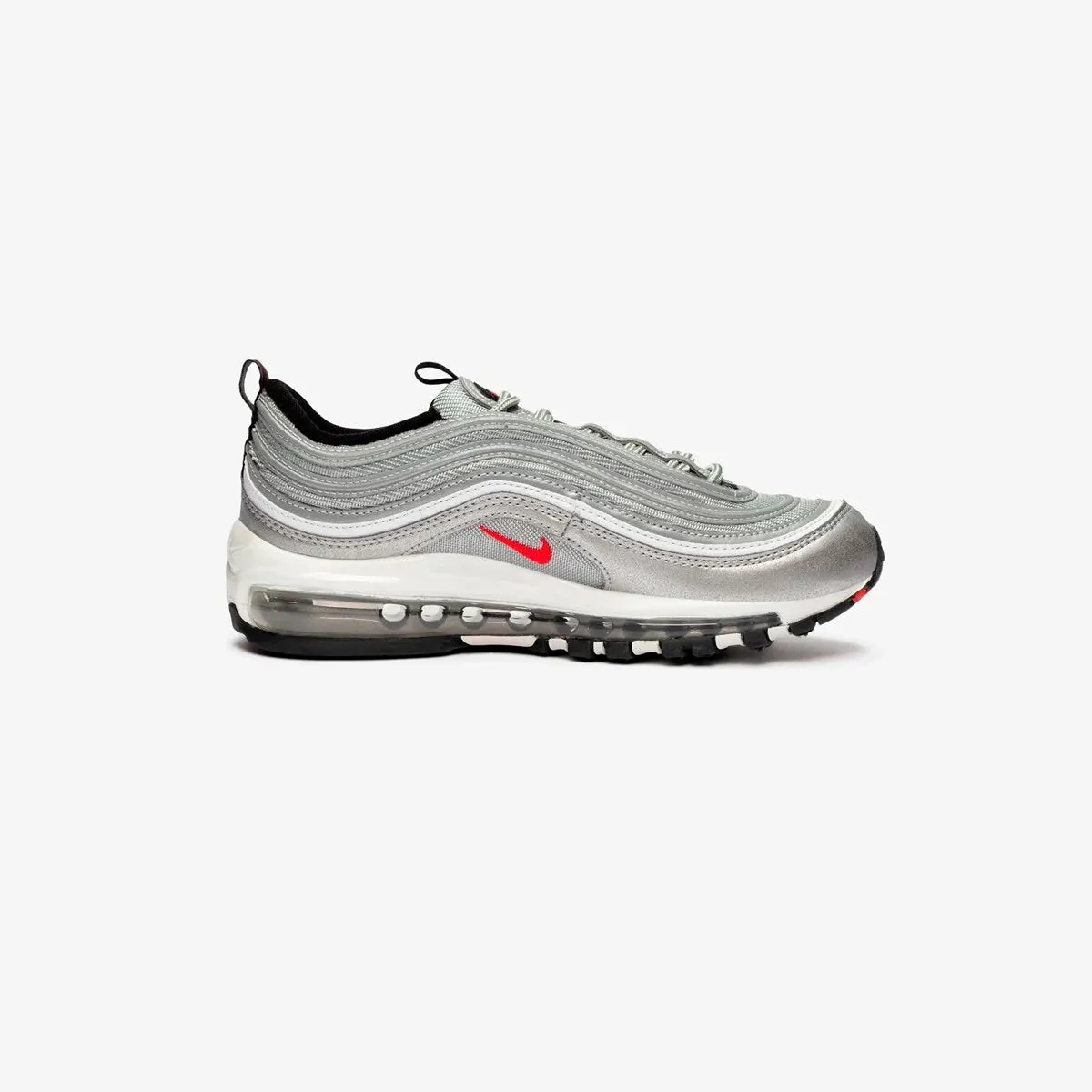 Women's Nike Air Max 97 OG Metallic Silver Varsity Red DQ9131-002