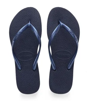 Women's Slim Flip Flops - Navy