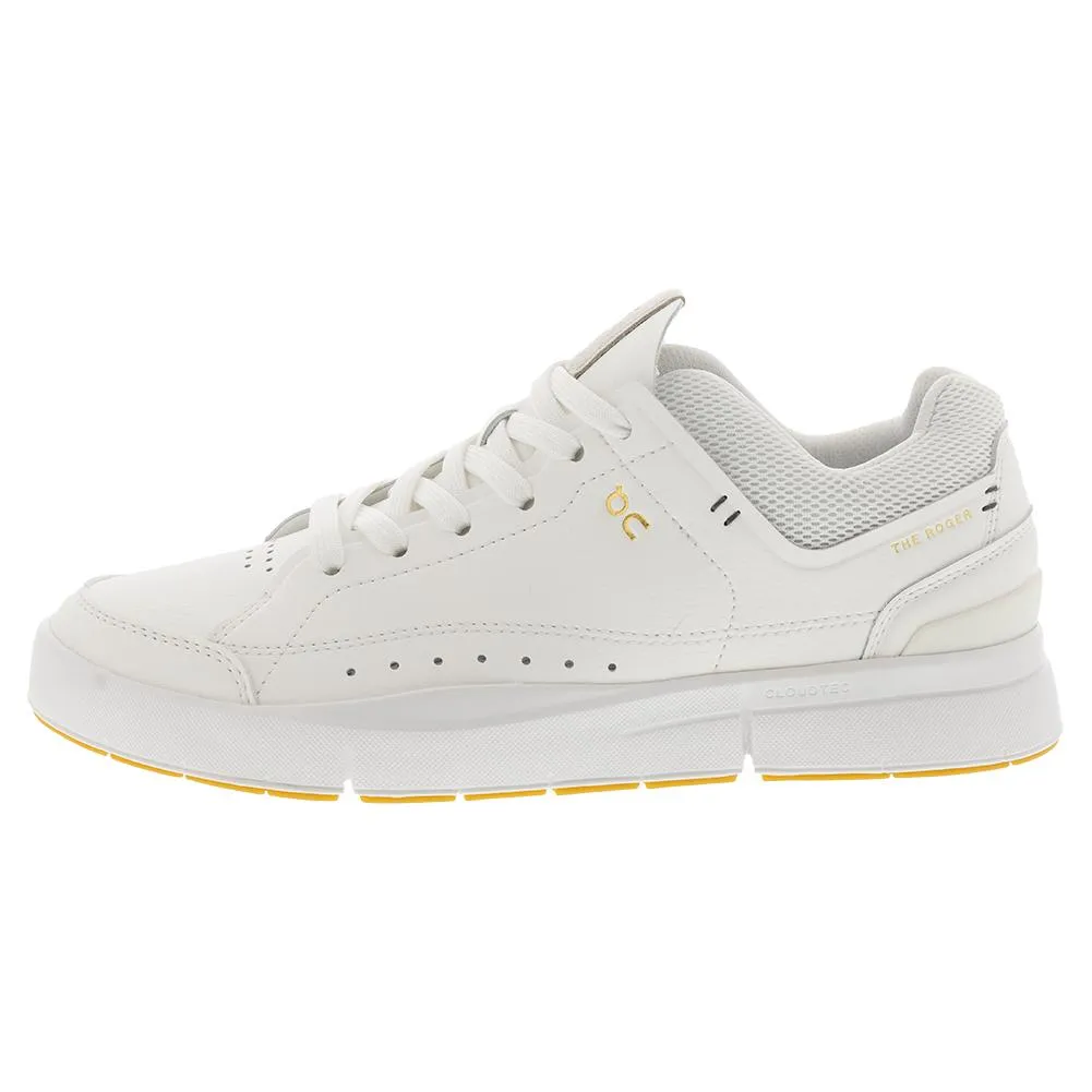 Women's THE ROGER Centre Court Shoes White and Gum