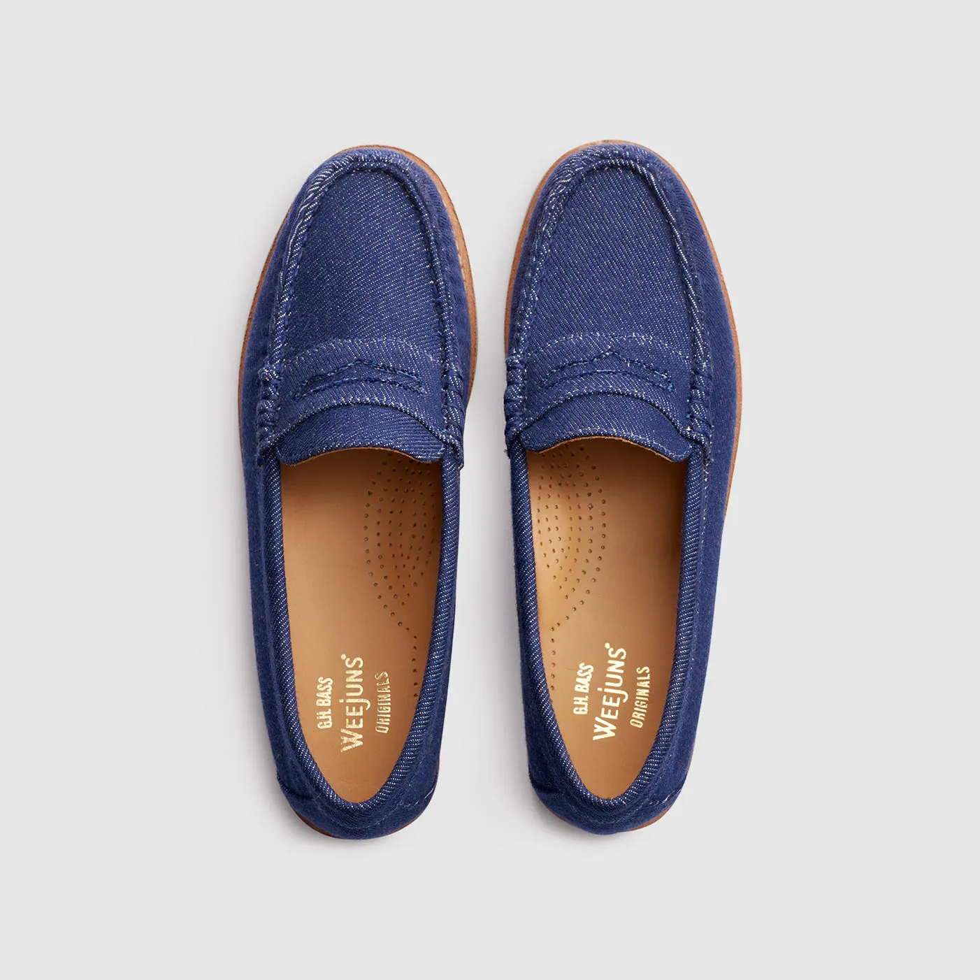 Womens Whitney Denim Weejuns Loafer