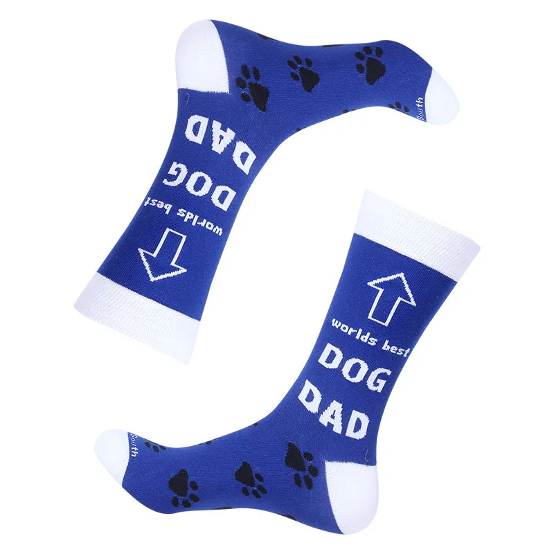 Worlds Best Dog Dad Socks