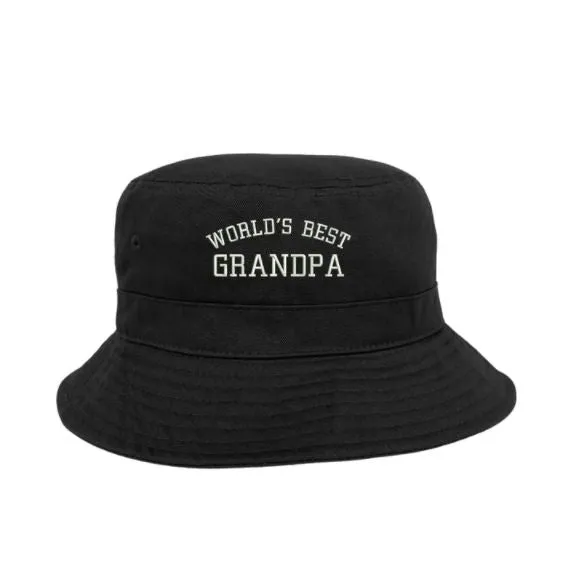 World's Best Grandpa Bucket Hat