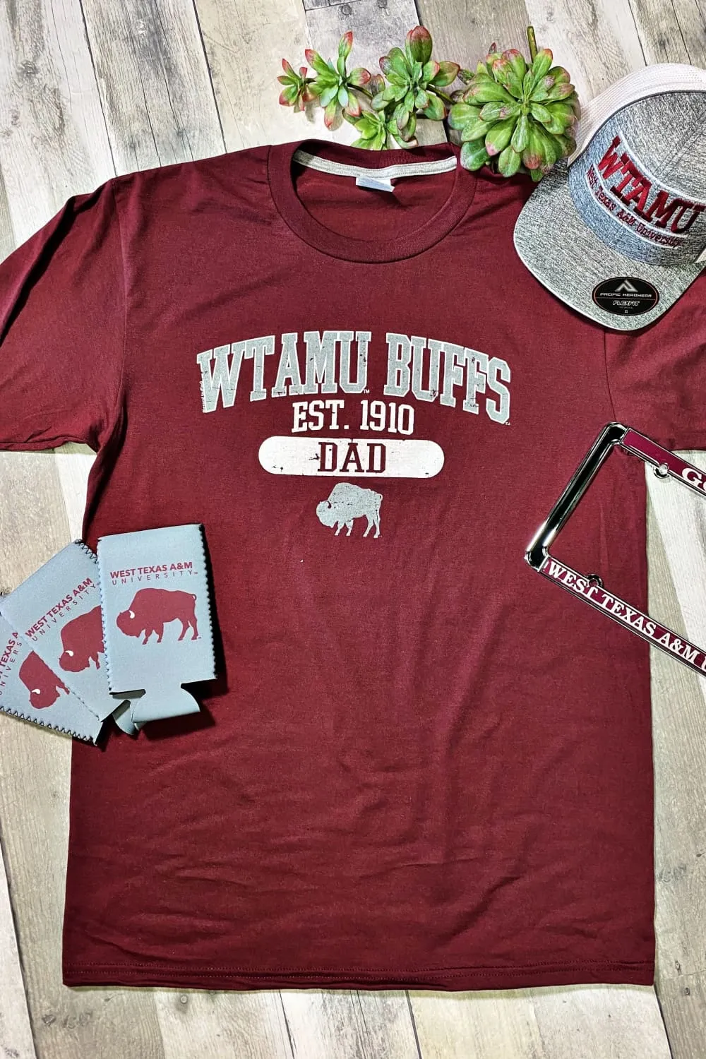 WTAMU Est. 1910 Dad Tee